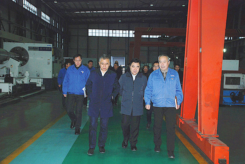 甘肅省應急管理廳廳長黃澤元檢查調(diào)研星火機床公司安全生產(chǎn)集中整治工作