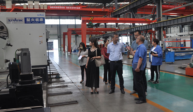 中科院蘭州化物所周峰一行來星火公司調研