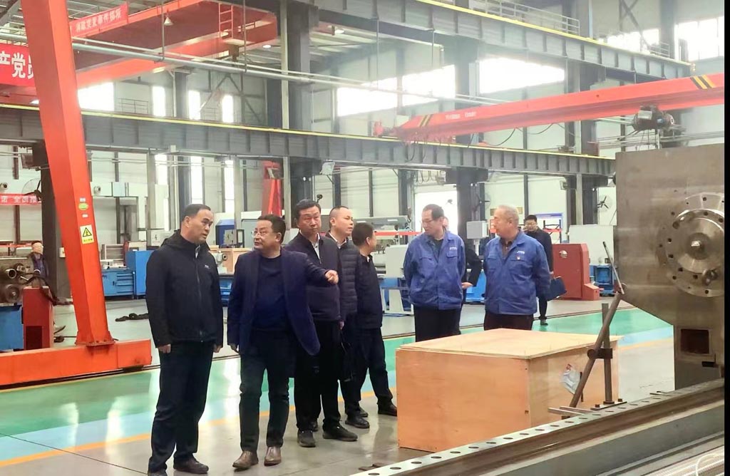 胡志勇副市長來星火公司調研