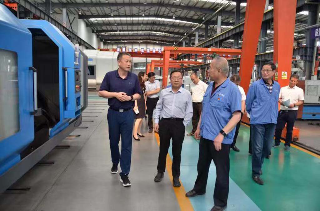 省教育廳、科技廳領導調(diào)研星火機床產(chǎn)教融合工作