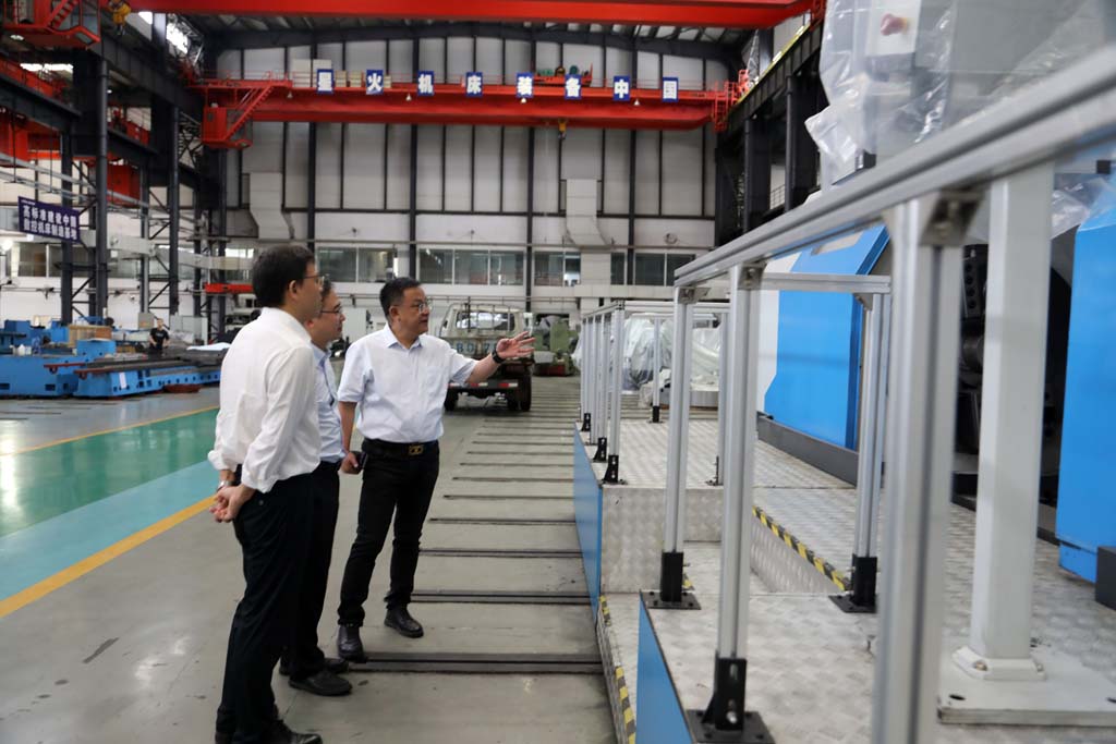 北航教授姜鑫一行來星火公司調研